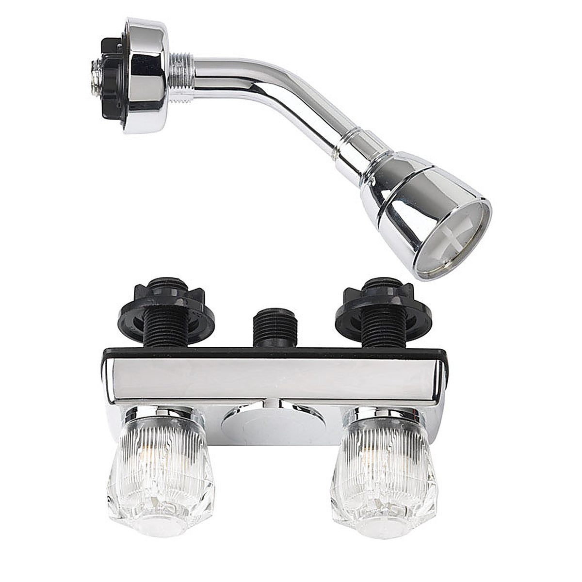 American Brass - YJ-54 - Celcon 2-Handle Chrome Plated Shower Kit