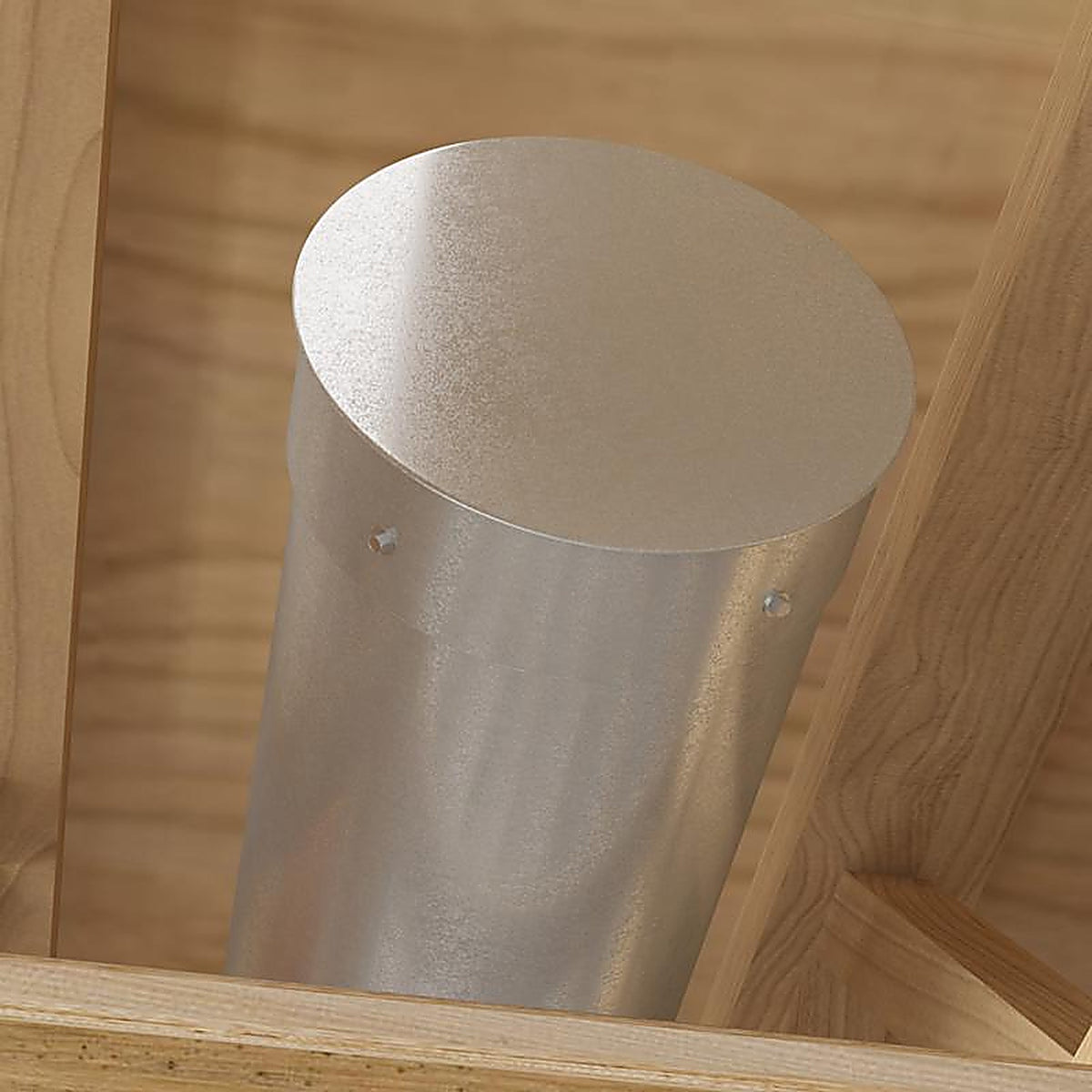 Imperial - GV0726 - 8 In. X 8 In. X 8 In. Galvanized Steel Vent Tee Cap