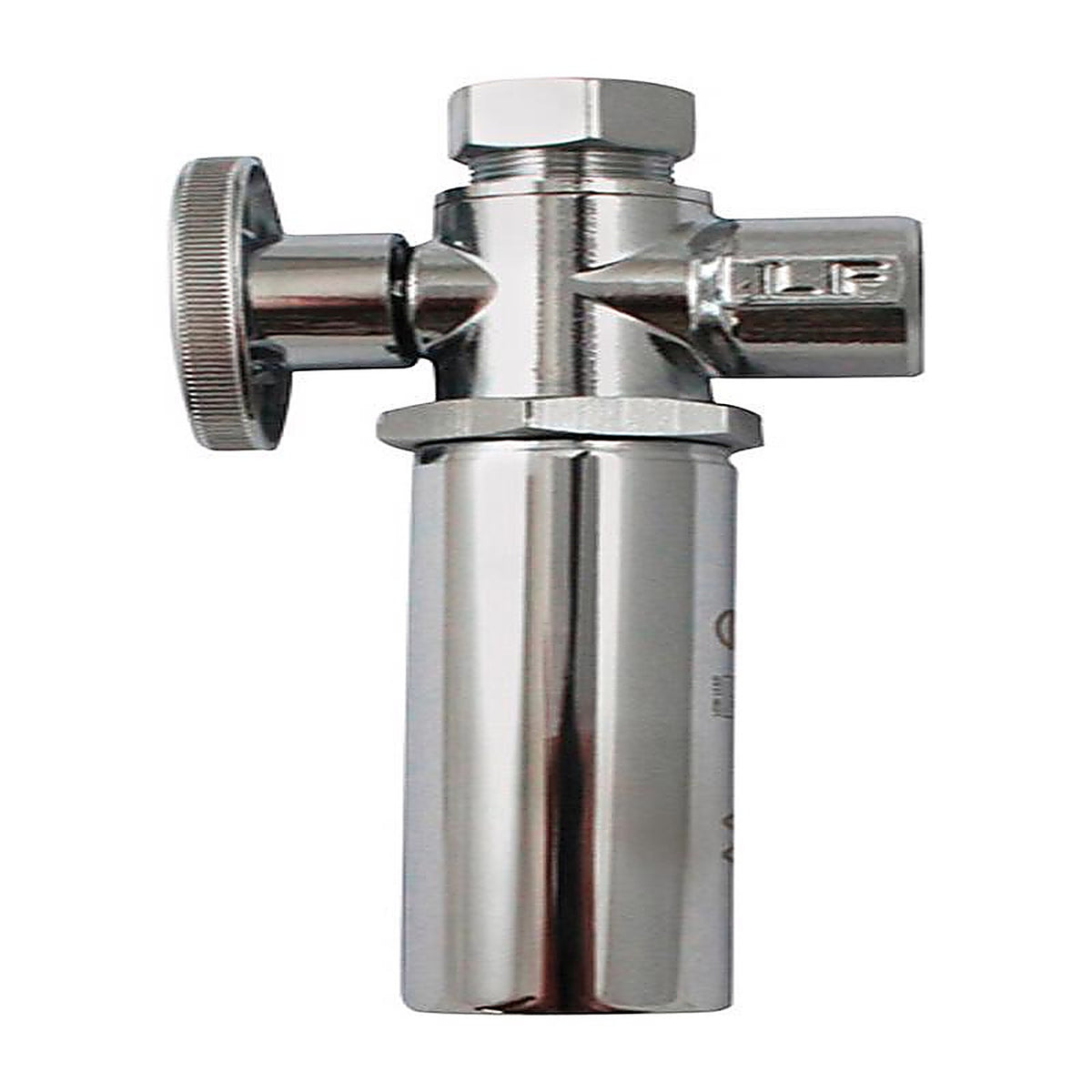 Keeney K2048WHALF 1/2 in. FIP x 3/8 in. Compression Brass Quarter Turn Shut-Off Valve