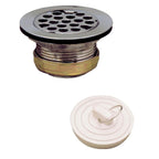 Plumb Pak - PP5422 - Natural Stainless Steel Sink Strainer