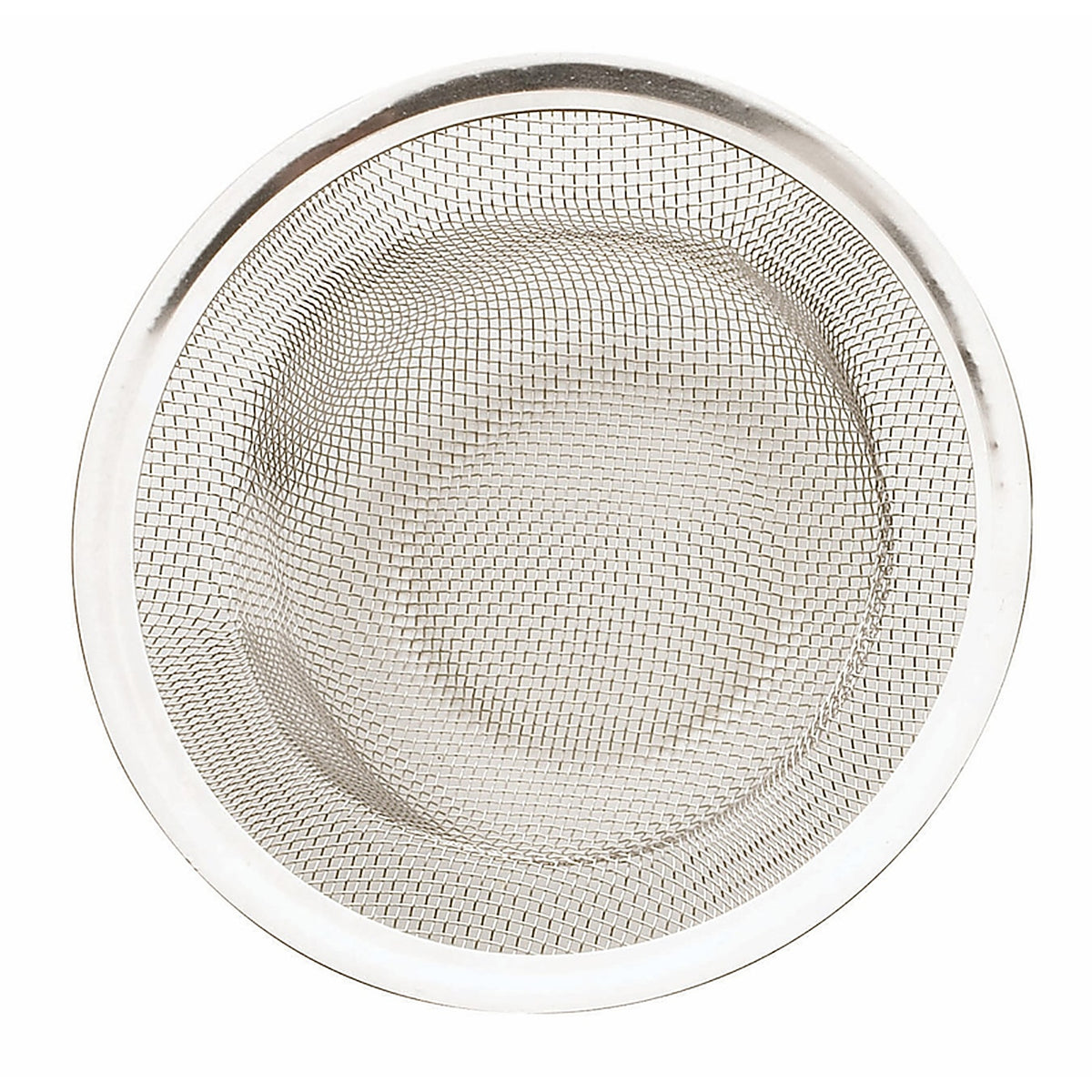 Plumb Pak - PP820-41 - 3-1/2 In. D Natural Gray Stainless Steel Mesh Strainer