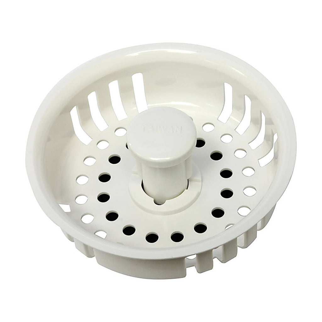 Plumb Pak PP820-26 Keeney 3-1/2 in. D Plastic Replacement Strainer Basket White