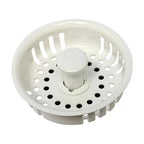 Plumb Pak PP820-26 Keeney 3-1/2 in. D Plastic Replacement Strainer Basket White