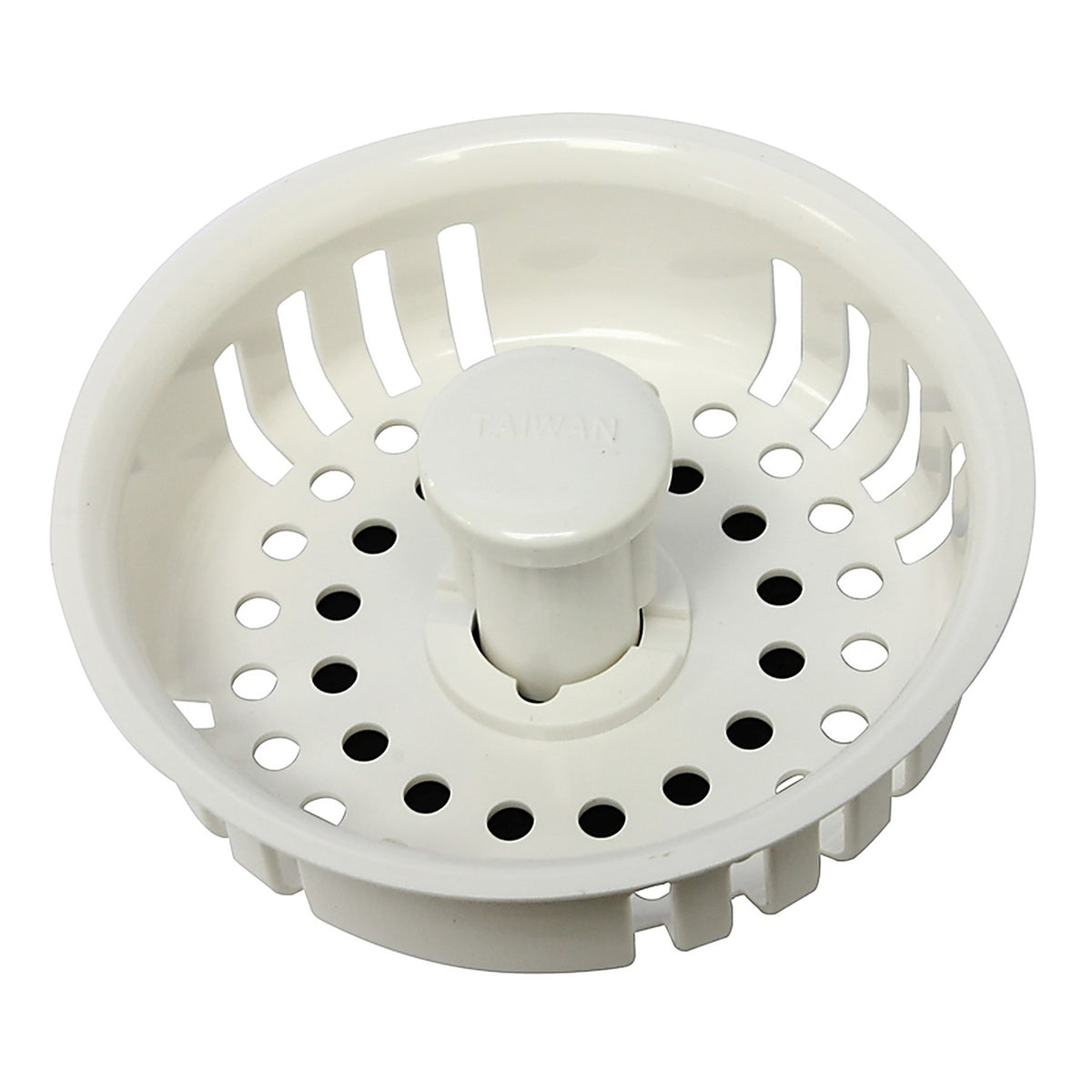Plumb Pak PP820-26 Keeney 3-1/2 in. D Plastic Replacement Strainer Basket White