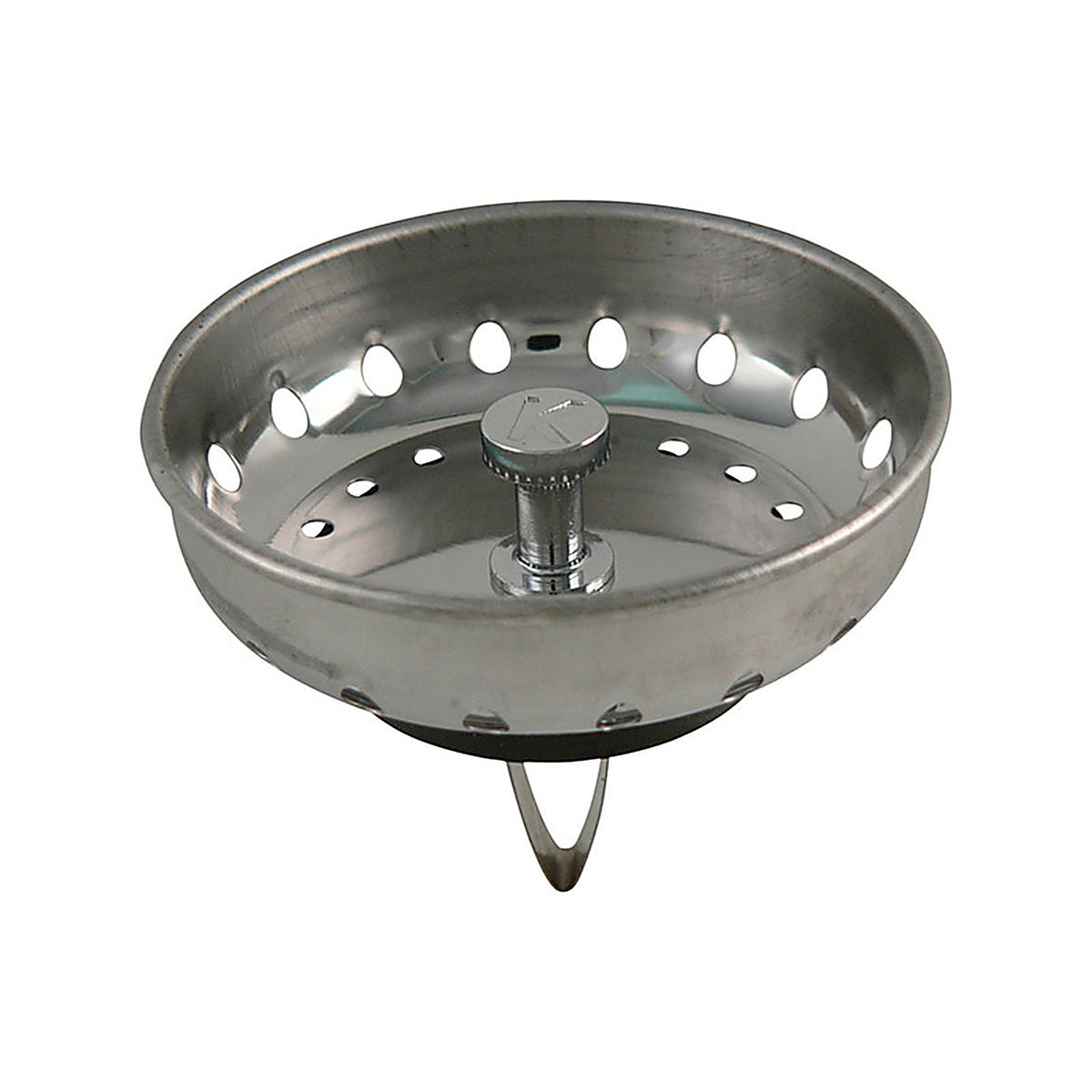 Plumb Pak PP820-50 3-1/2 in. D Brushed Stainless Steel Strainer Basket Silver