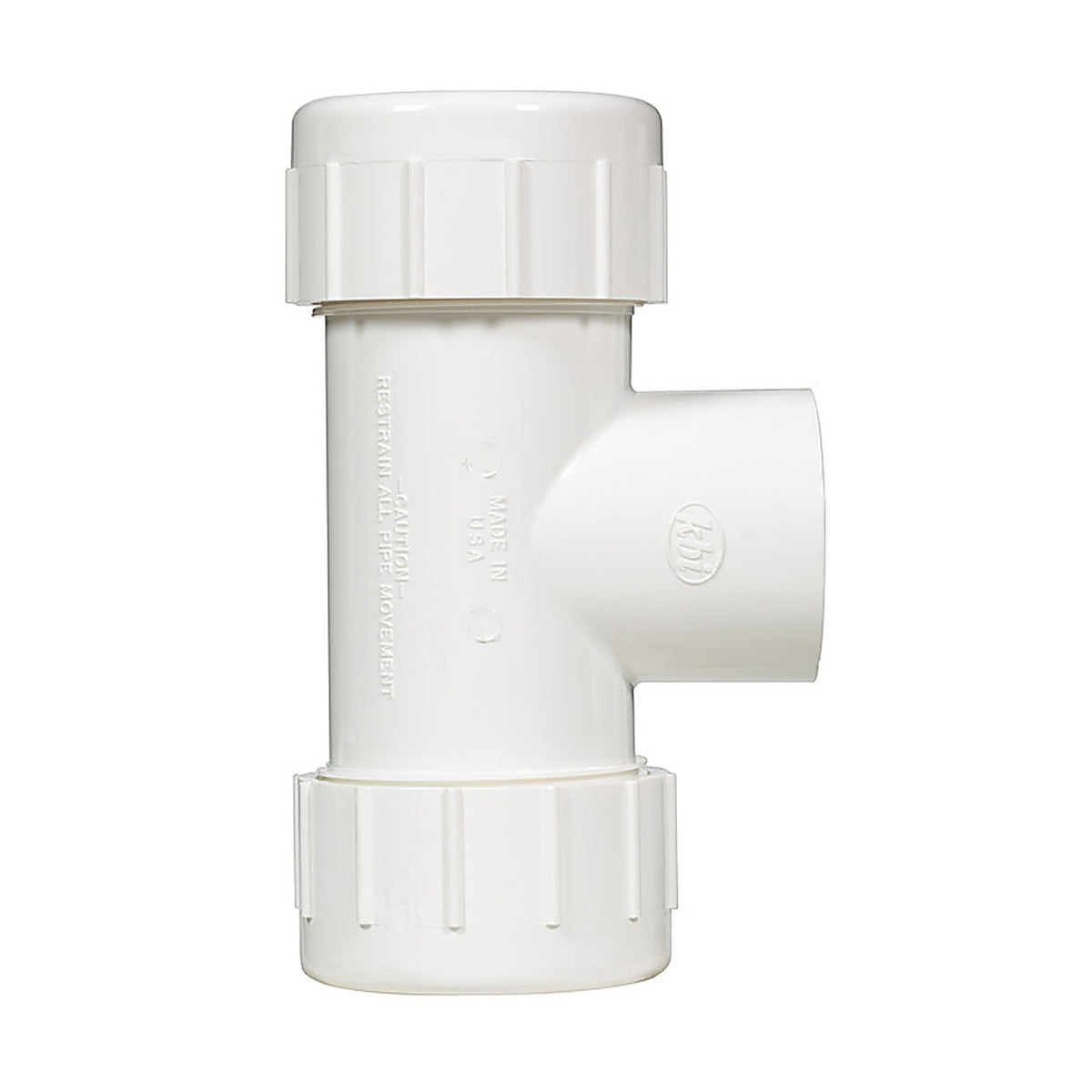 Homewerks 511-48-112-112- Schedule 40 1-1/2 in. Compression X 1-1/2 in. D Compression PVC Tee 1 pk