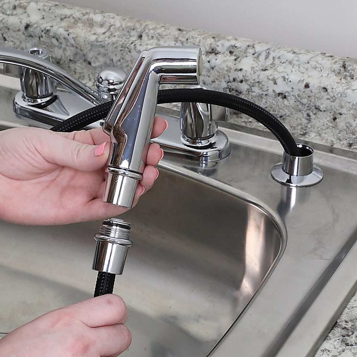 Danco - 9D00088760 - for Universal Silver Chrome Kitchen Faucet Sprayer