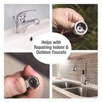 Danco - 9D00080817 - 3.13 In. D Rubber Faucet Washer 42 Pack