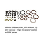 Danco - 9D00080817 - 3.13 In. D Rubber Faucet Washer 42 Pack