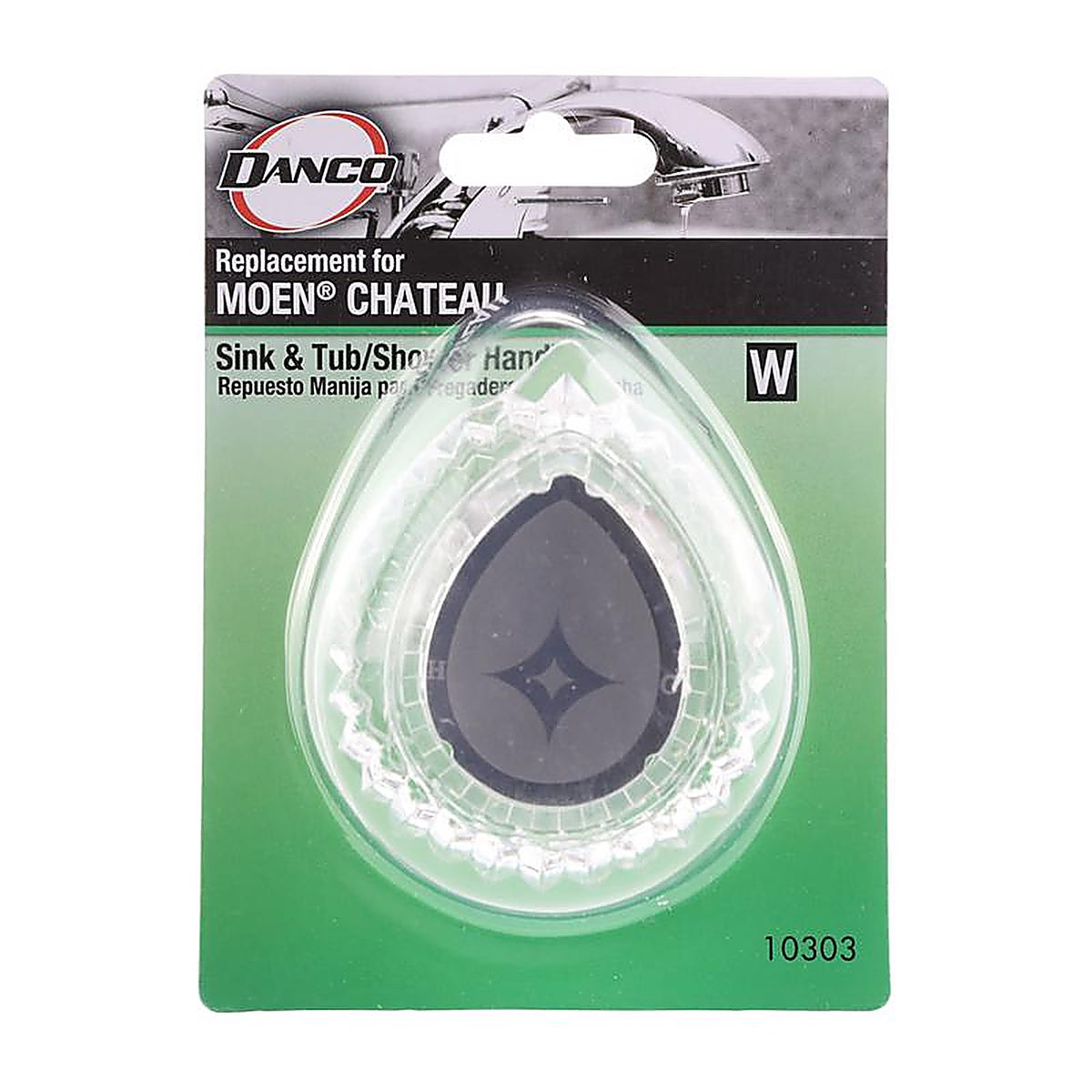 Danco - 9D00010303 - for Moen Clear Bathroom, Tub and Shower Faucet Handles