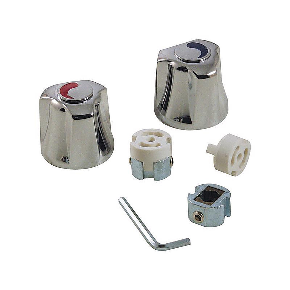 Danco 9D00080016 For Universal Chrome Sink and Tub and Shower Faucet Handles