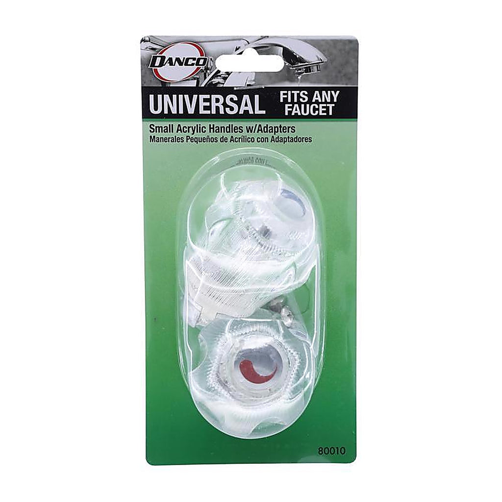 Danco 9D00080010 For Universal Clear Bathroom and Kitchen Faucet Handles