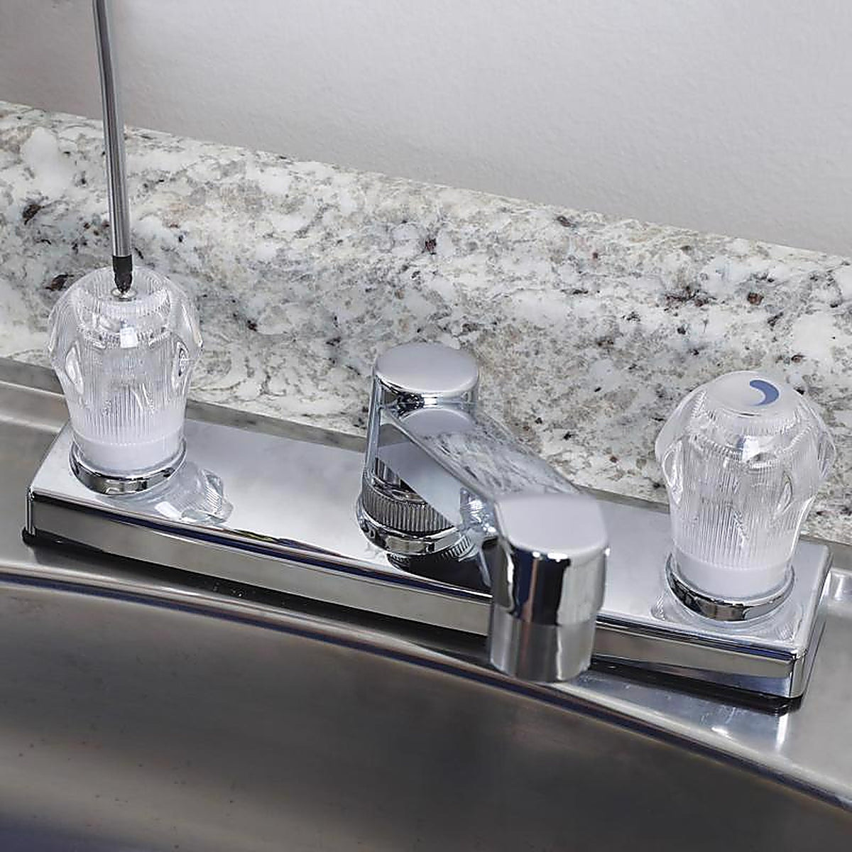 Danco 9D00080010 For Universal Clear Bathroom and Kitchen Faucet Handles