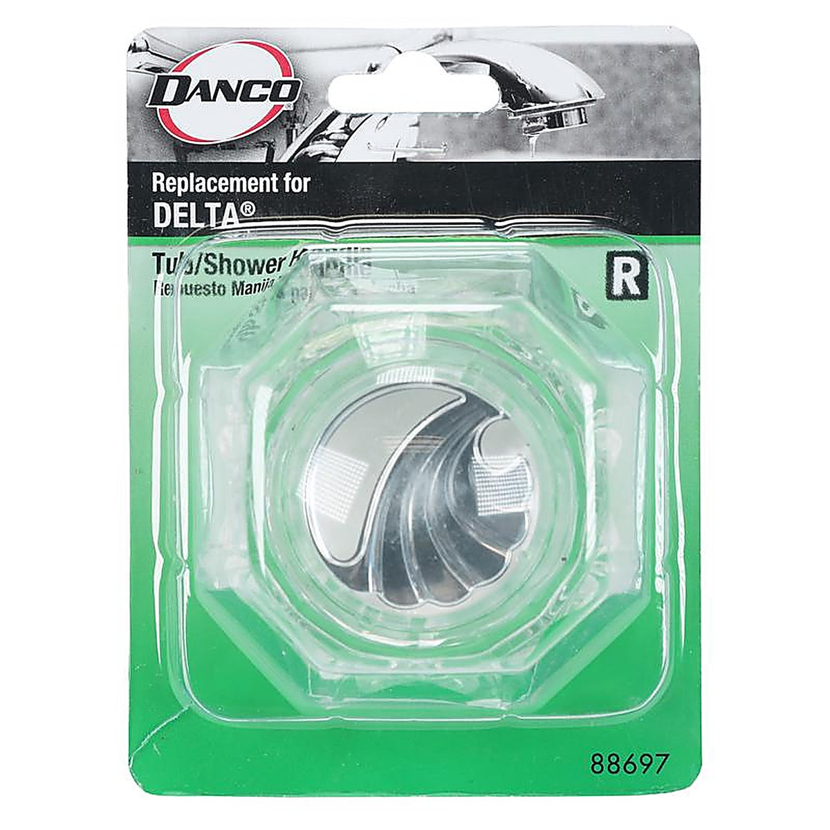 Danco 9D00088697 For Delta Clear Tub and Shower Faucet Handles