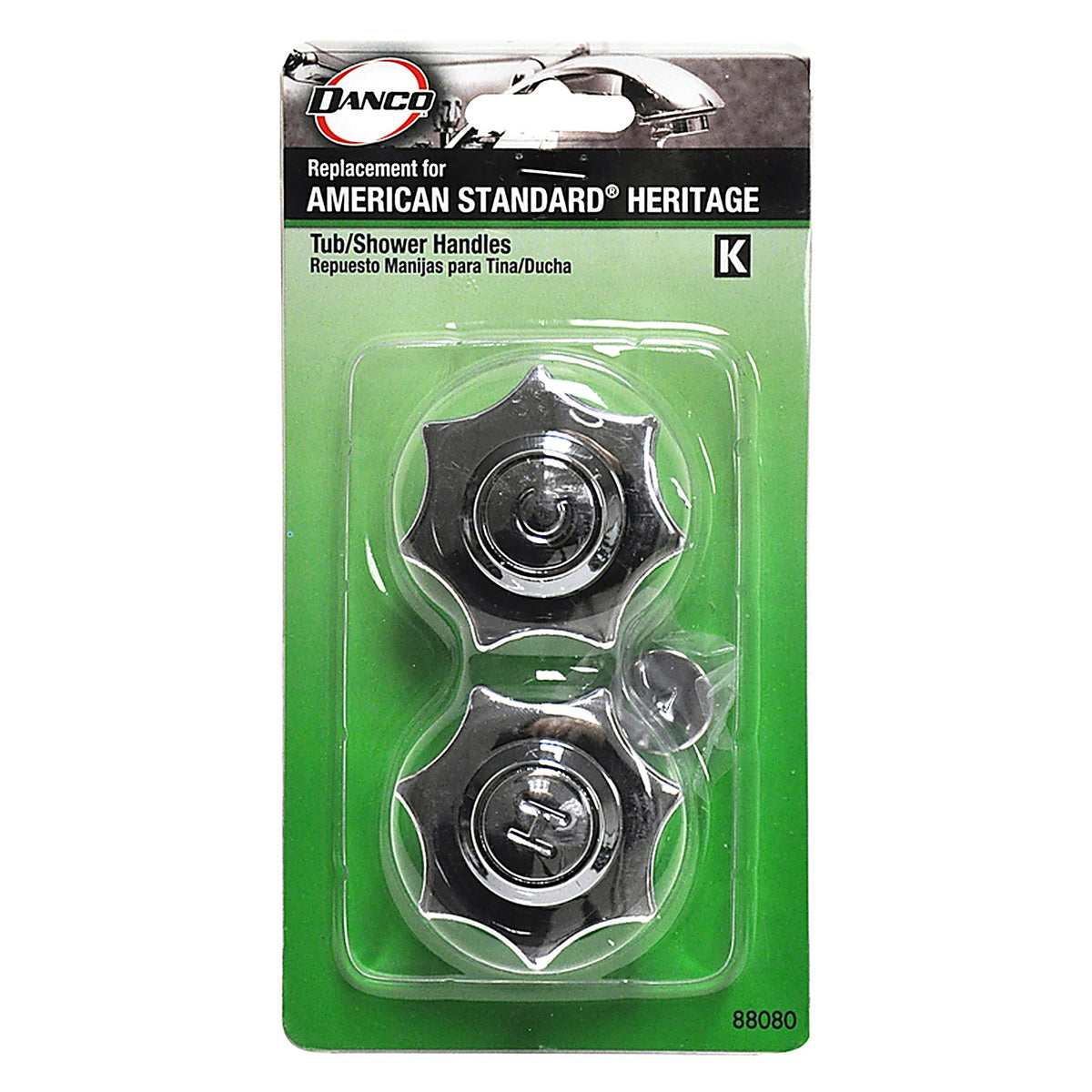 Danco - 9D00088080 - for American Standard Chrome Tub and Shower Faucet Handles