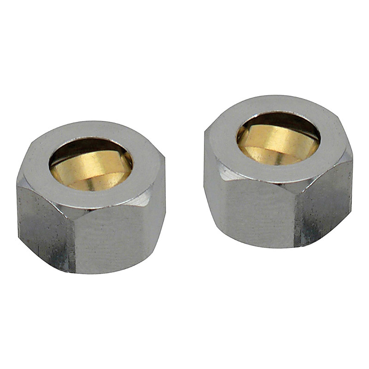 Plumb Pak PP81PC 3/8 in. Compression Brass Coupling Nut