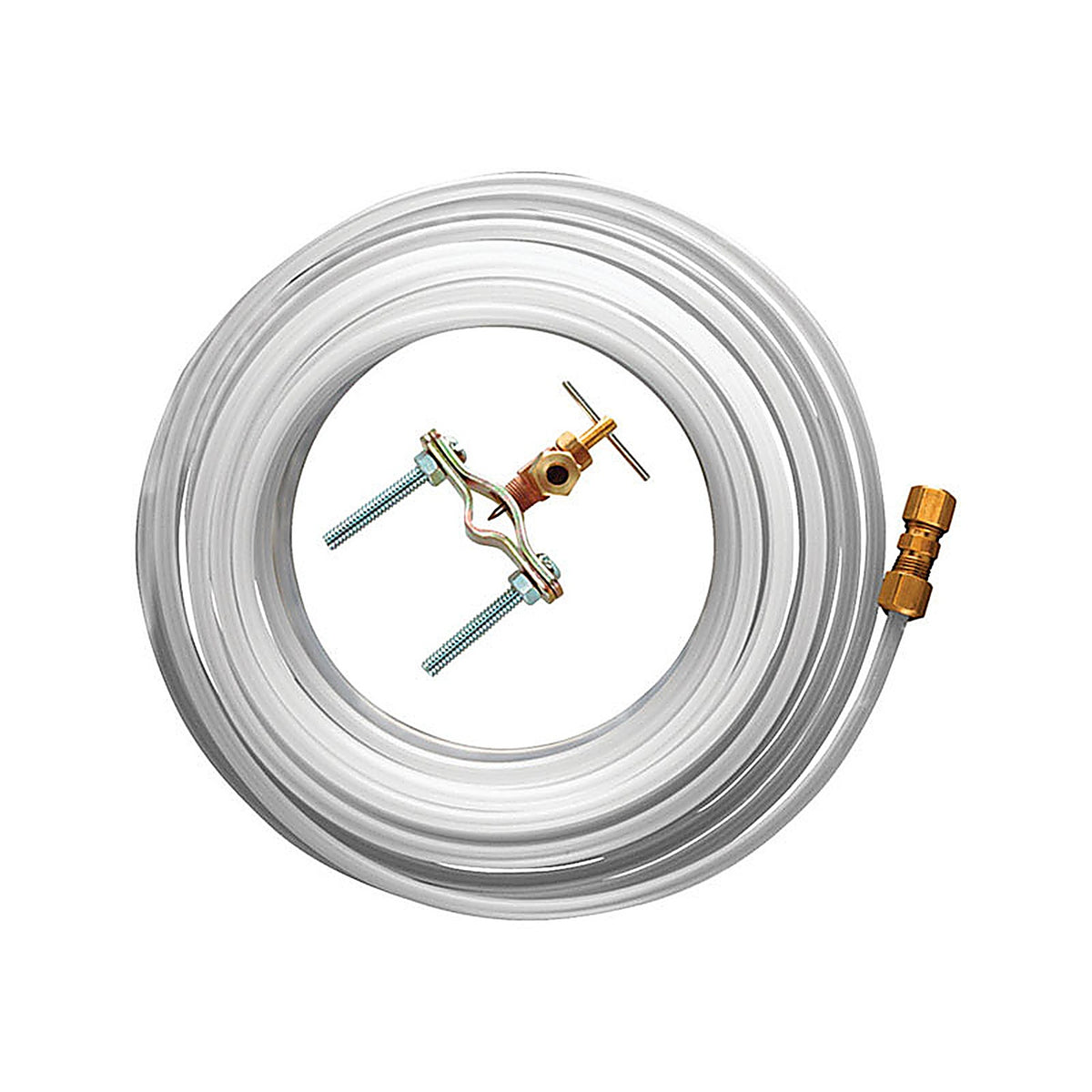 Plumb Pak PP855-20LF 1/4 in. Hose x 1/4 in. Dia. Adapter or Coupling 25 ft. Polyethylene Ice Maker Connection Kit