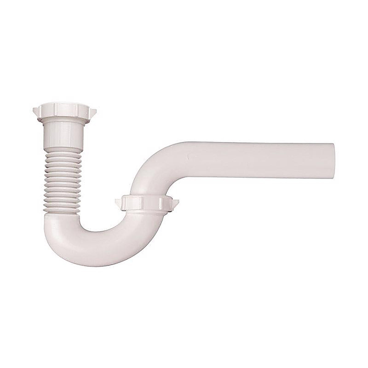 Plumb Pak PP21240 Flex N Fix 1-1/2 in. D X 12 in. L Plastic P-Trap