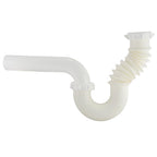 Plumb Pak PP21240 Flex N Fix 1-1/2 in. D X 12 in. L Plastic P-Trap