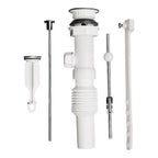 Plumb Pak PP812-70 Flex N Fix 1-1/4 in. D Chrome Plastic Pop-Up Lavatory Drain