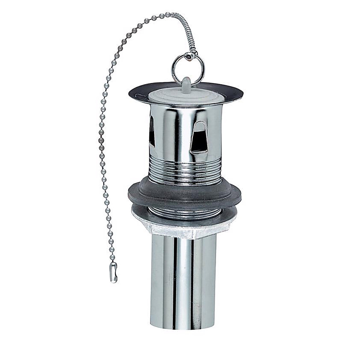 Plumb Pak - PP19PC - 1-1/4 In. D Chrome Plated Brass Pull Out Plug
