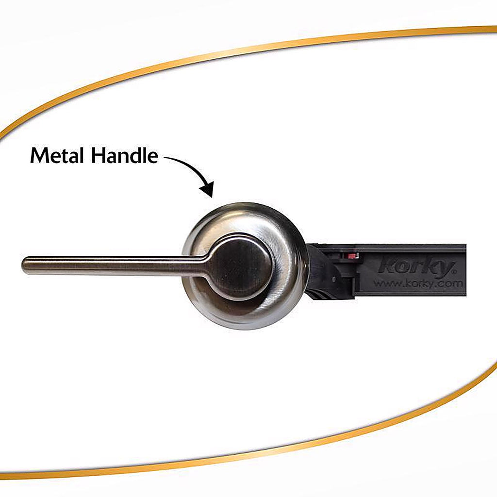 Korky 6070BP StrongARM Classic Style, Brushed Nickel Tank Lever