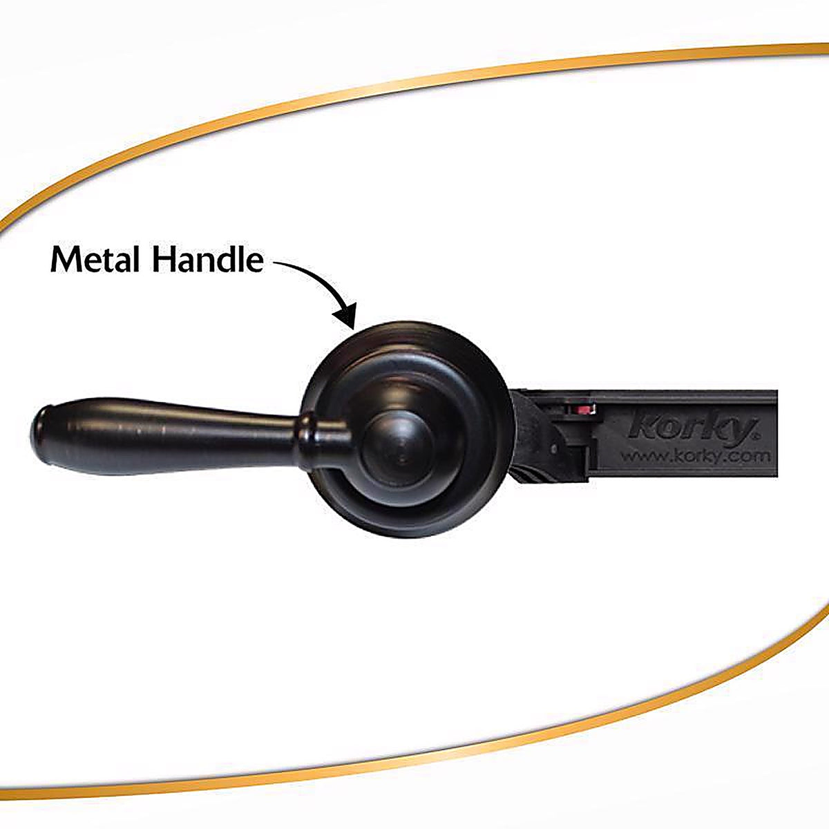 Korky 6081BP StrongARM Faucet Style Oil Rubbed Bronze Tank Lever