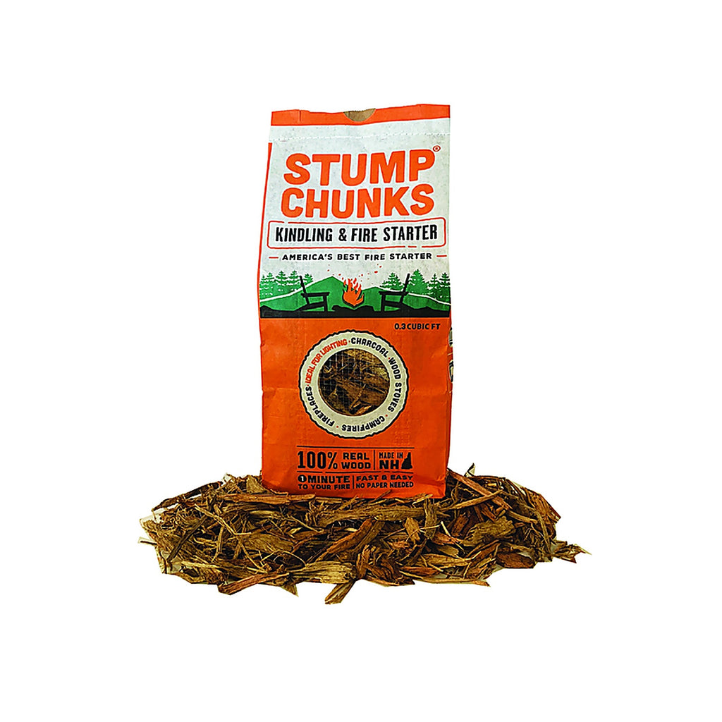 Stump Chunks - SC3 - Wood Fiber Fire Starter 10 Min 0.3 CU Ft