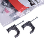 Oatey - 33911 - 3/4 In. Gray Plastic Half Nail Clamp