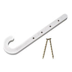 Oatey - 33764 - 1/2 In. to 4 In. In. 4 Ft. White Abs Cts J-Hook