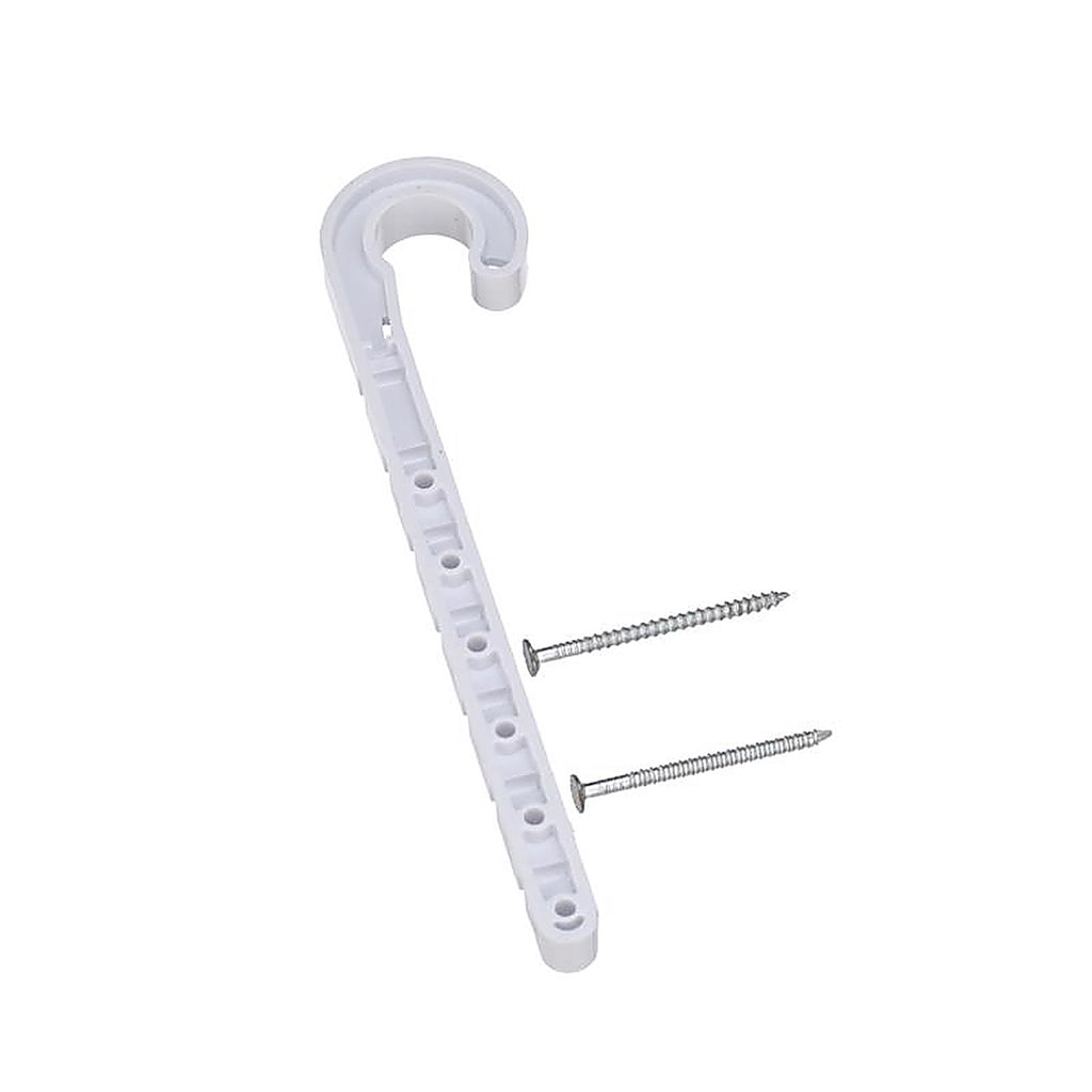 Oatey - 33764 - 1/2 In. to 4 In. In. 4 Ft. White Abs Cts J-Hook