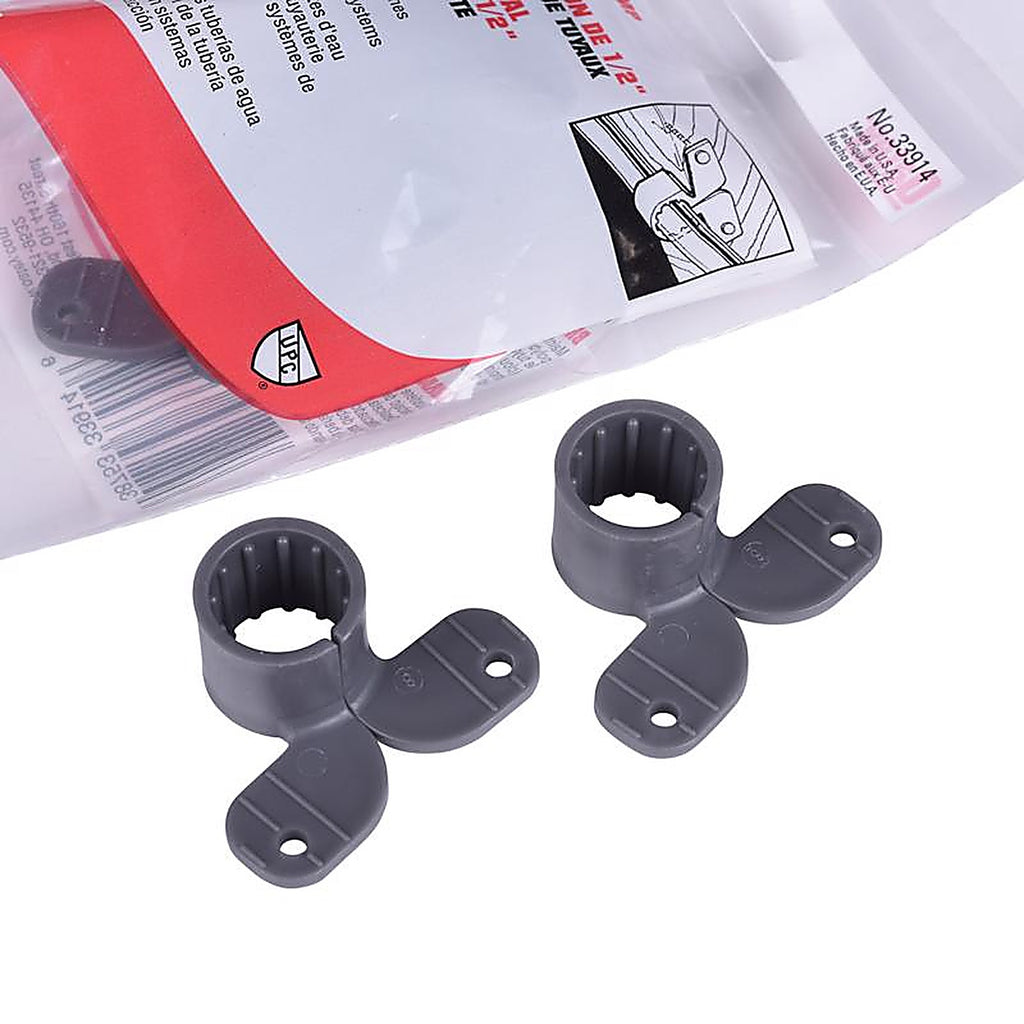 Oatey - 33914 - 1/2 In. Gray Polypropylene Suspension Pipe Clamps