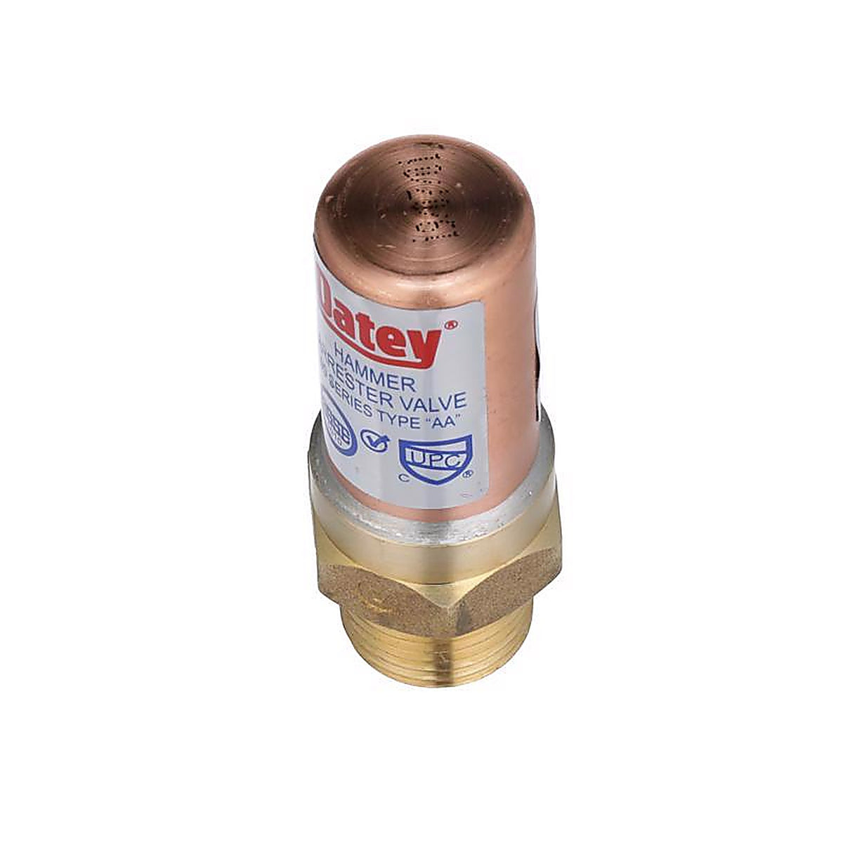 Oatey - 39177 - Quiet Pipes 1/2 In. MIP Each X 1/2 In. D MIP Each Copper Water Hammer Arrester 1 Pack