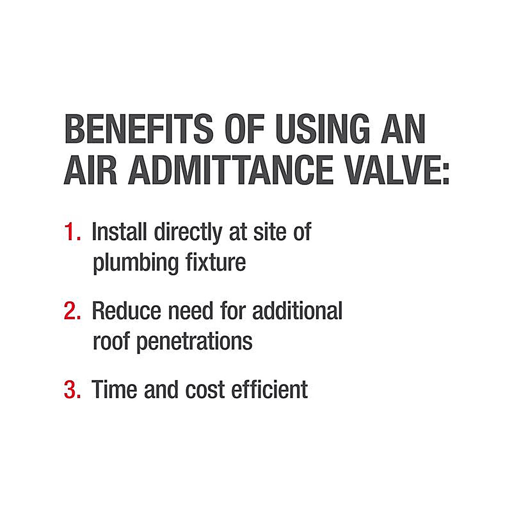 Oatey - 39226 - Sure-Vent 1-1/2 In. PVC Air Admittance Valve