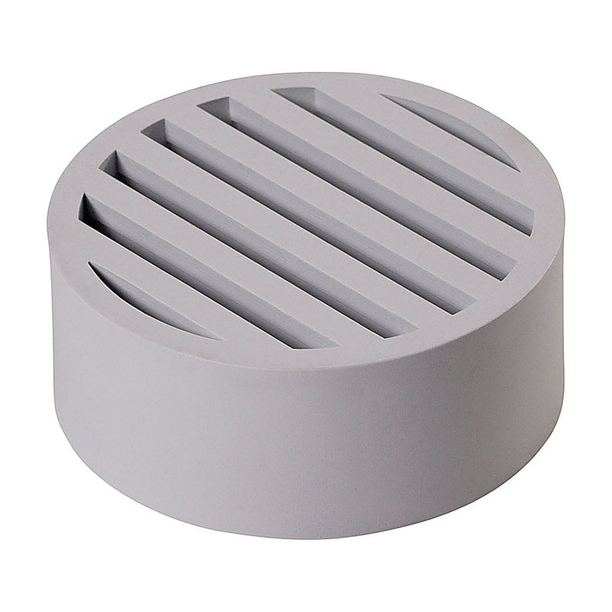NDS - 911 - 4 In. White Round Plastic Drain Grate