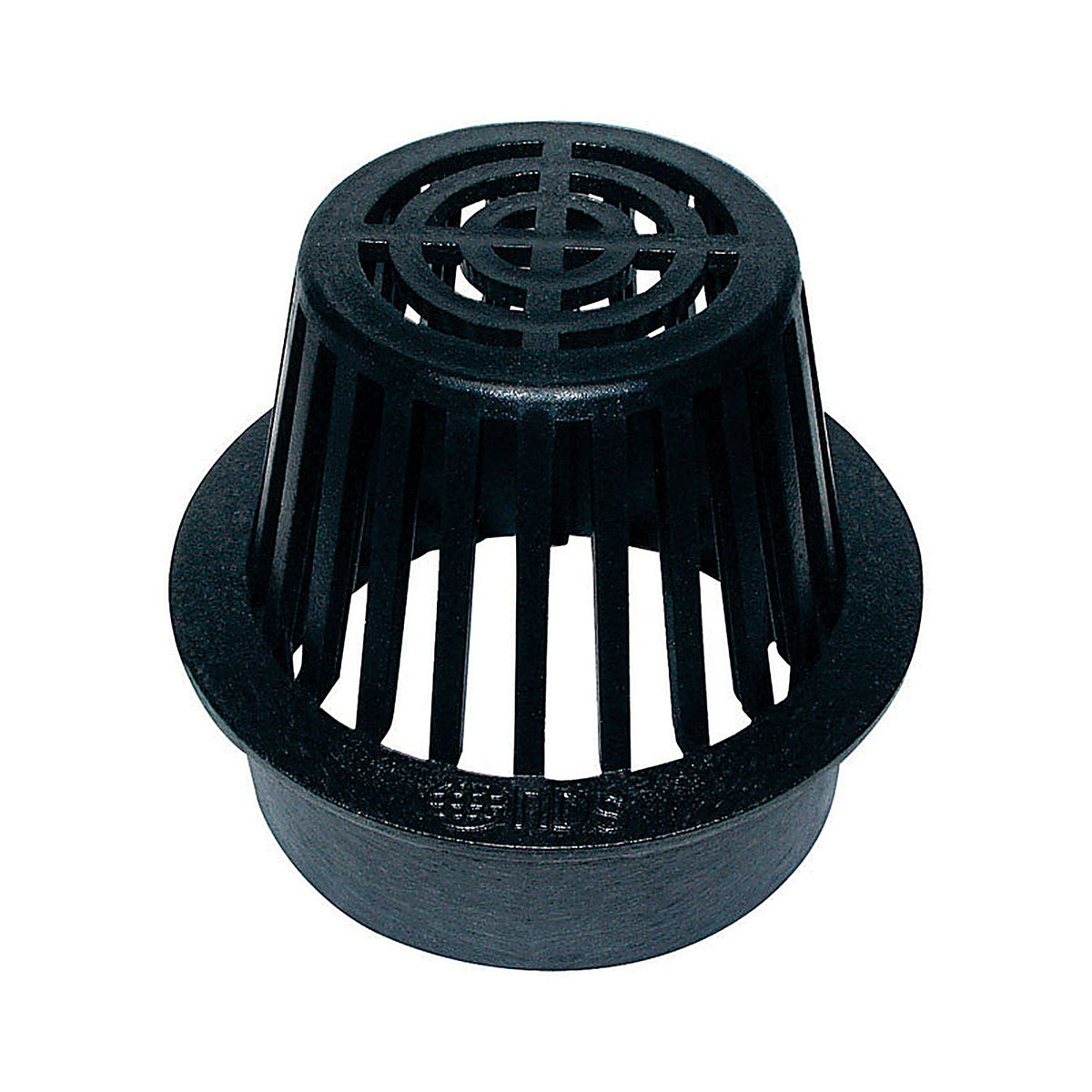 NDS - 90 - 6 In. Black Round Polyolefin Atrium Grate