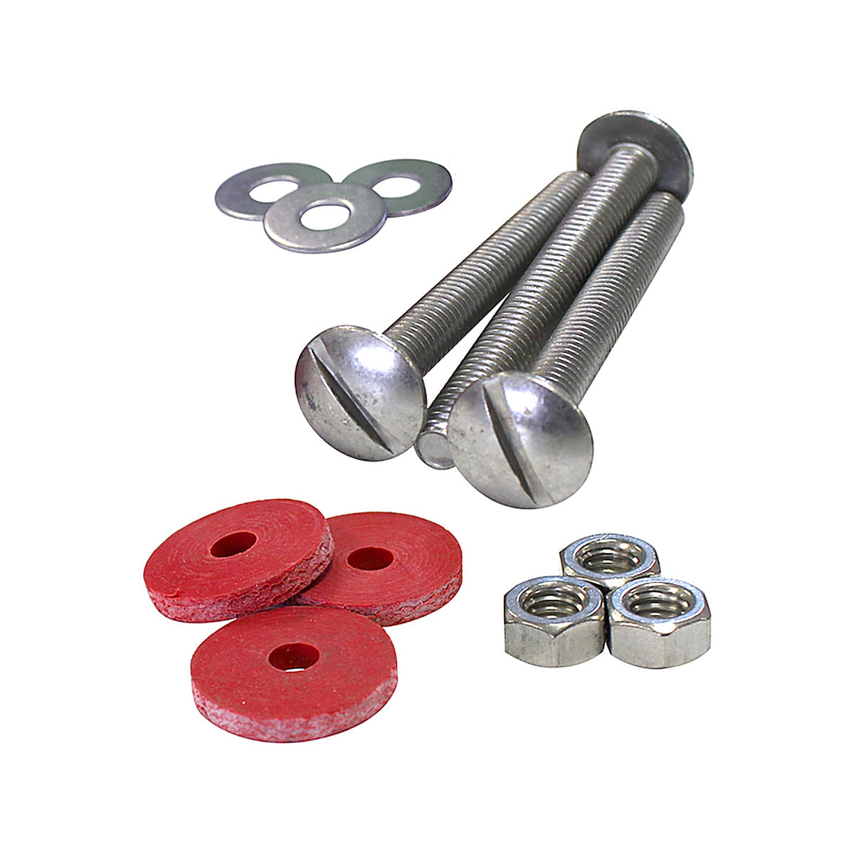 Korky - 465BP - Tank to Bowl Kit Stainless Steel for Universal