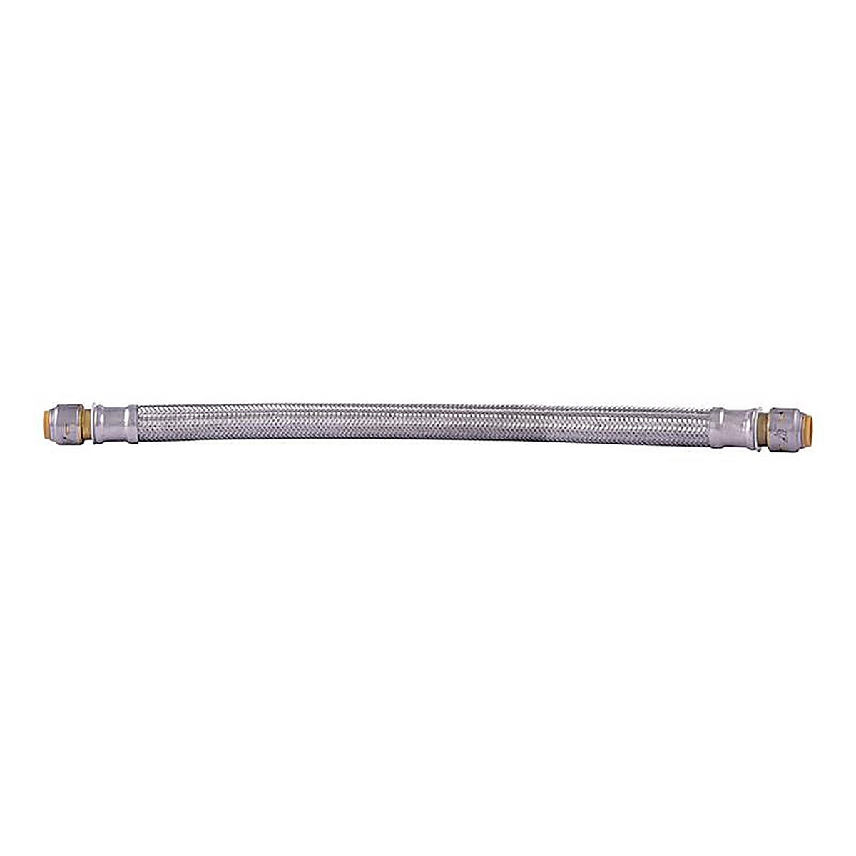 Sharkbite - UR3008FX18 - 1/2 In. Ptc X 1/2 In. D Ptc 18 In. Stainless Steel Supply Line