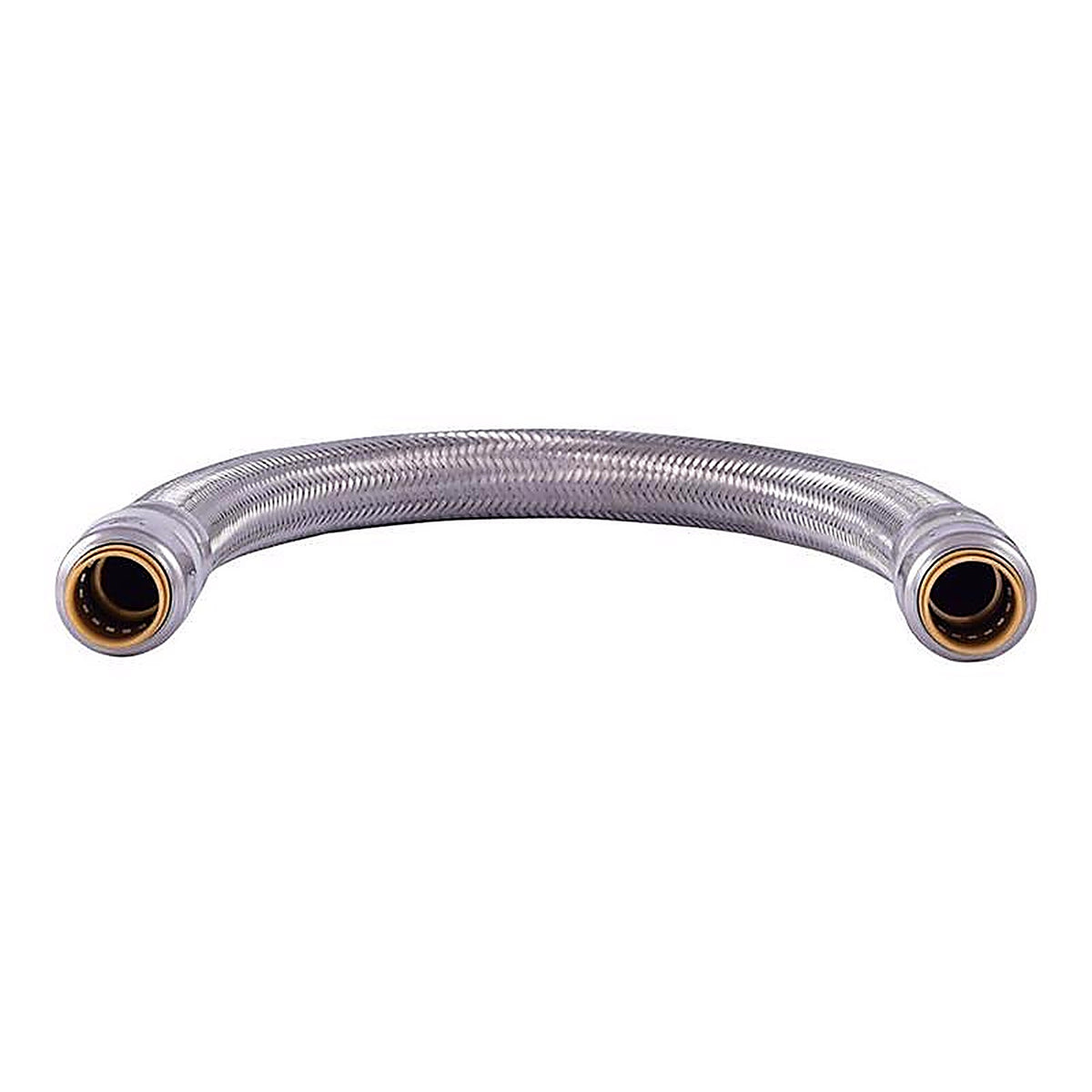 Sharkbite - UR3008FX18 - 1/2 In. Ptc X 1/2 In. D Ptc 18 In. Stainless Steel Supply Line