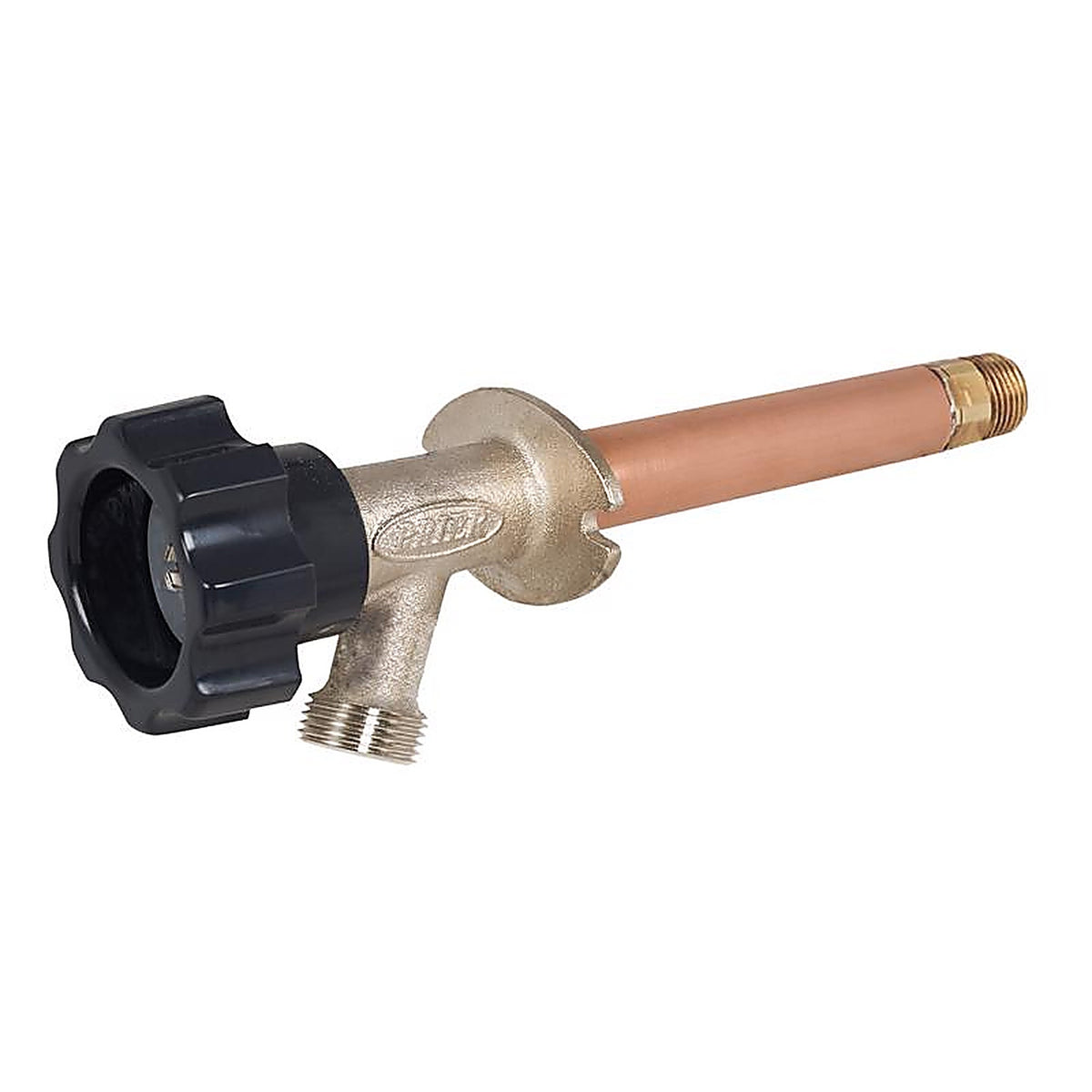 Prier - 408-06 - 1/2 In. MPT X 1/2 In. Anti-Siphon Brass Freezeless Wall Hydrant
