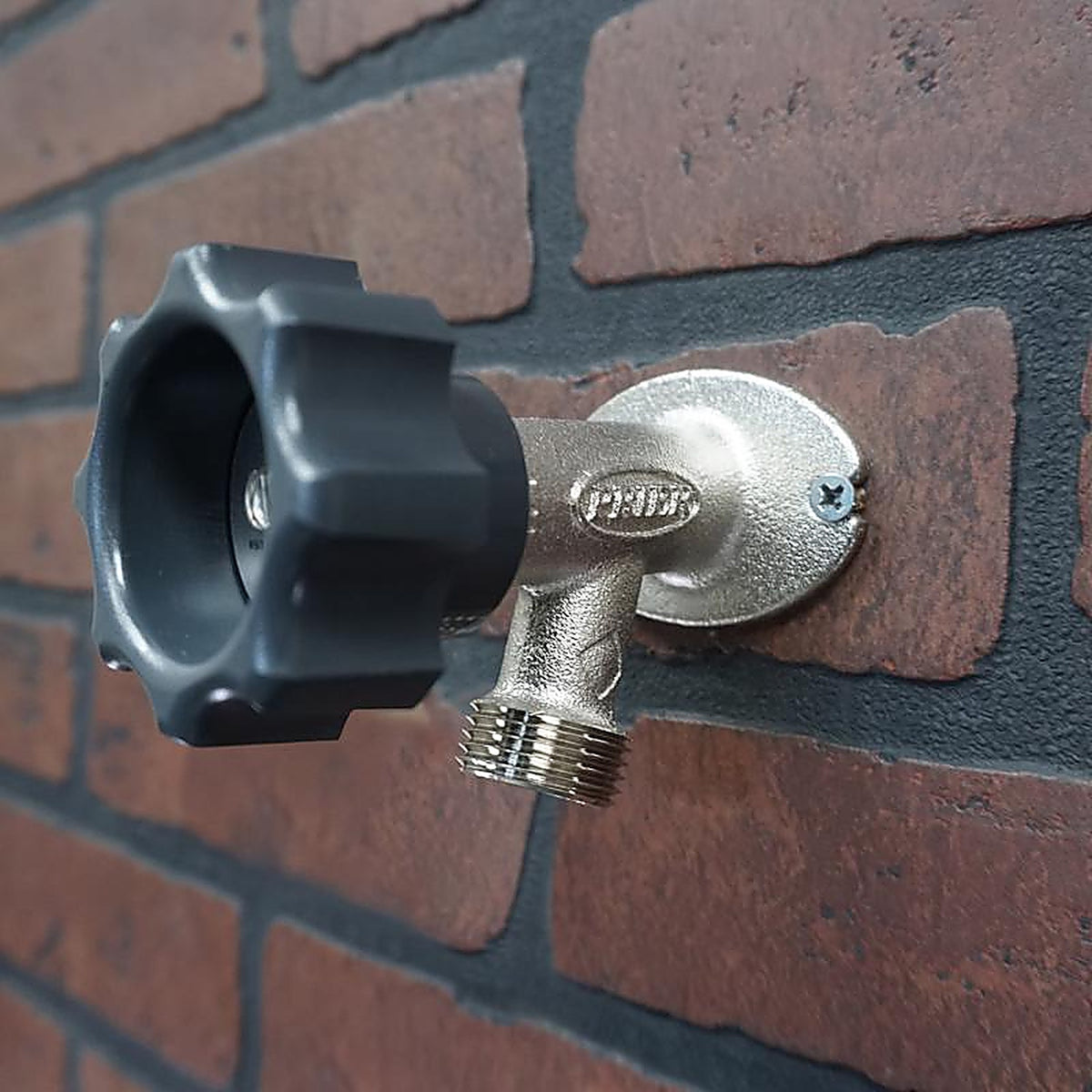 Prier - 408-06 - 1/2 In. MPT X 1/2 In. Anti-Siphon Brass Freezeless Wall Hydrant