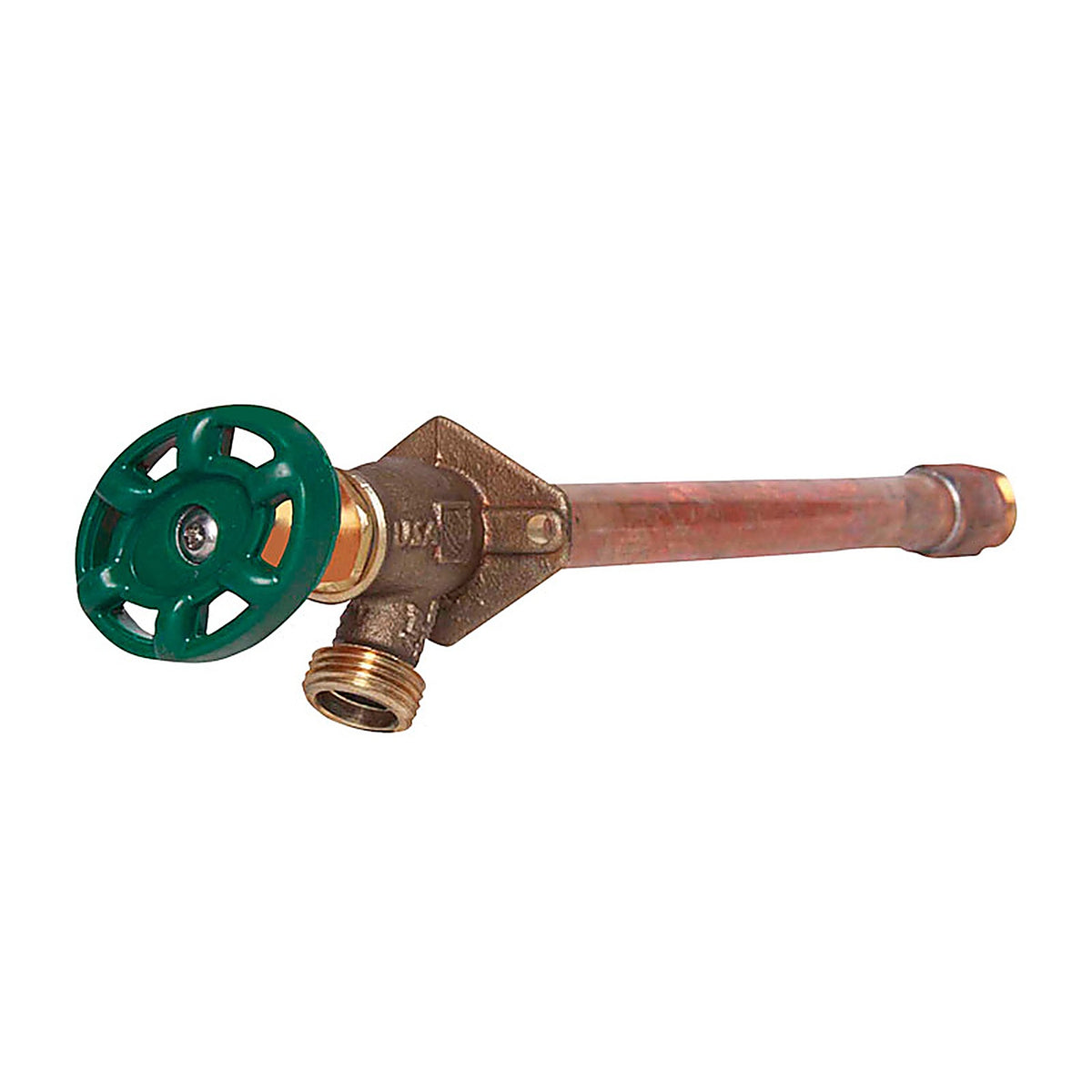 Arrowhead - 465-08QTLF - 1/2 In. Fip X 3/4 In. MIP Anti-Siphon Brass Wall Hydrant