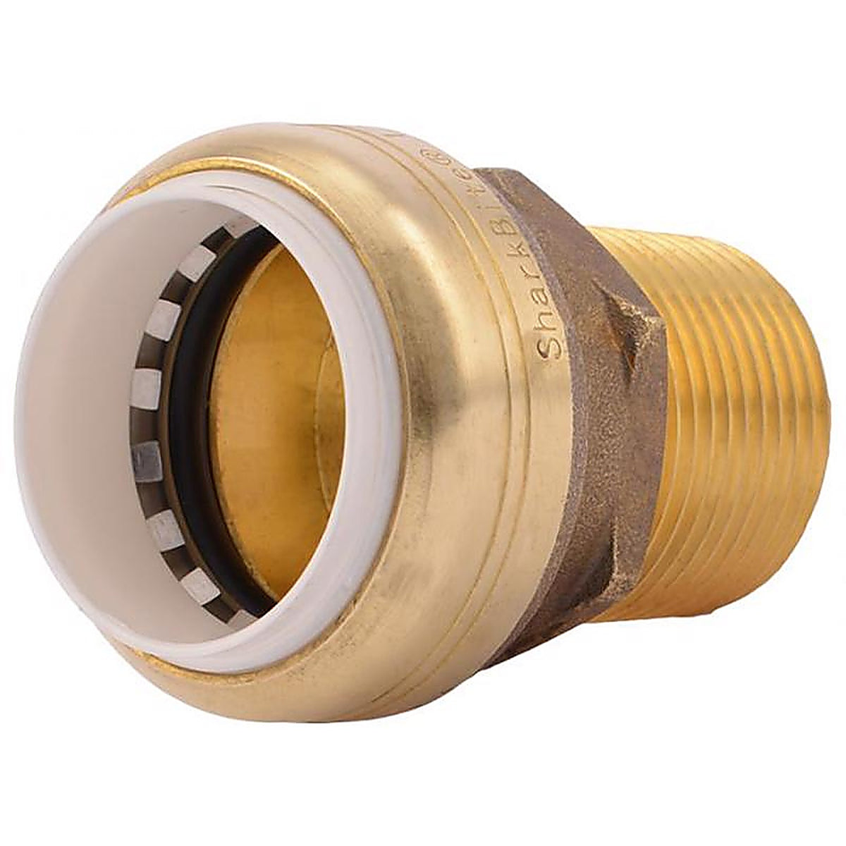 Sharkbite - UIP140A - Push to Connect 1 In. IPS In. X 1 In. D IPS Brass Connector