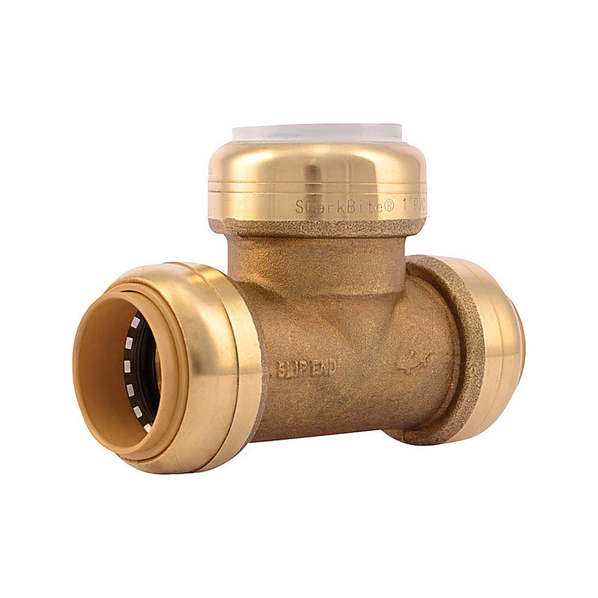 Sharkbite - UIP375A - Push to Connect 1 In. Cts X 1 In. D Cts Brass Slip Tee
