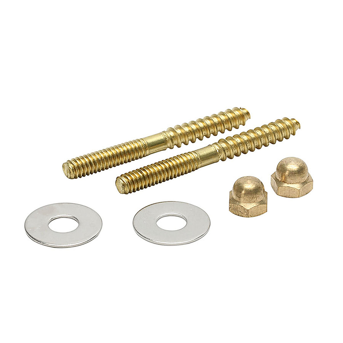 Fluidmaster - 7112 - Toilet Bolts Set Assorted Brass