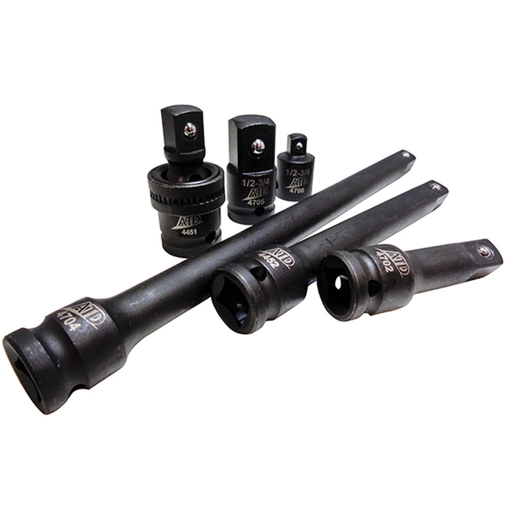 ATD 4701A 6/pc 1/2in. Drive Impact Accessory Set