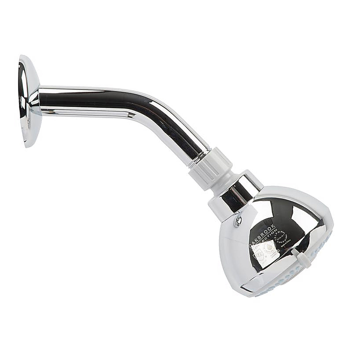 OakBrook 520A3335CP-WS Chrome PVC 3 settings Wallmount Showerhead 1.8 gal.