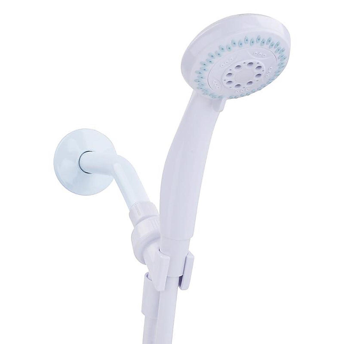 OakBrook 520A3135WT-WS White PVC 3 settings Handheld Showerhead 1.8 gal.