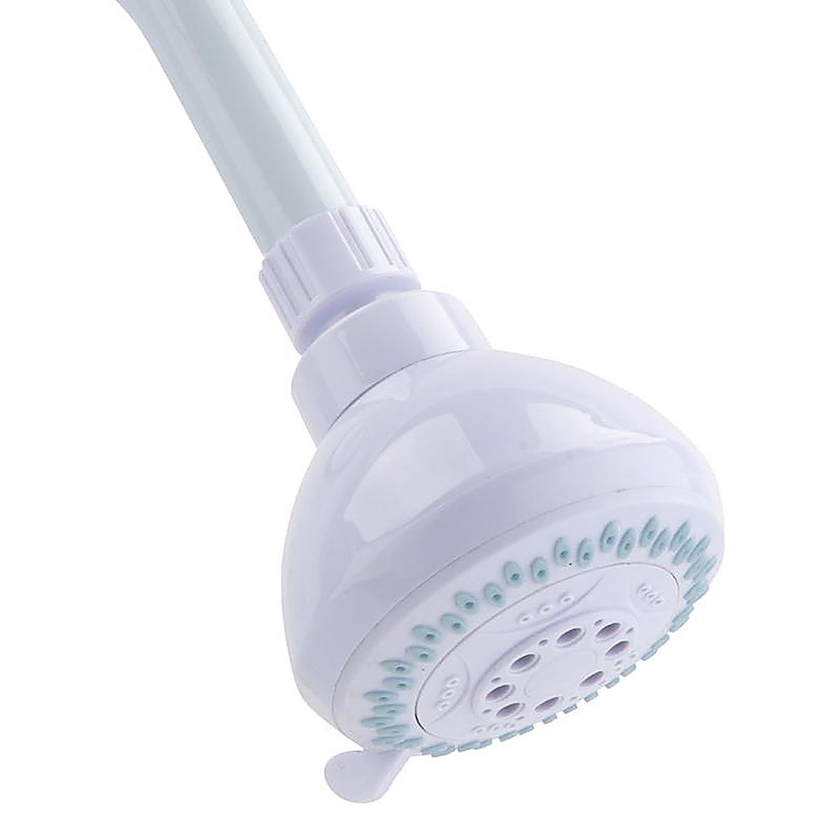 OakBrook 520A3335WT-WS White PVC 3 settings Wallmount Showerhead 1.8 gal.