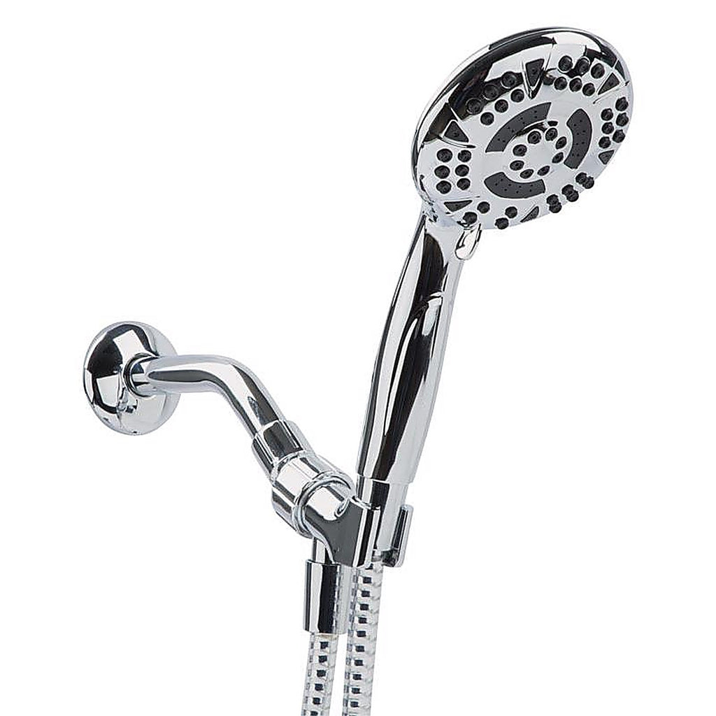 OakBrook 520A5141CCP-WS Chrome PVC 5 settings Handheld Showerhead 1.8 gal.